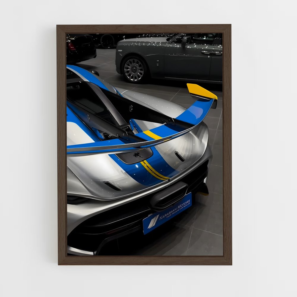 Poster L'Attaque de Jesko – affiche Koenigsegg (vue 5)